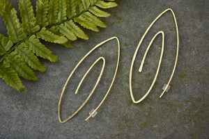 Spiral Geometric Earrings