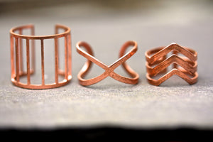 Boho rings - Copper